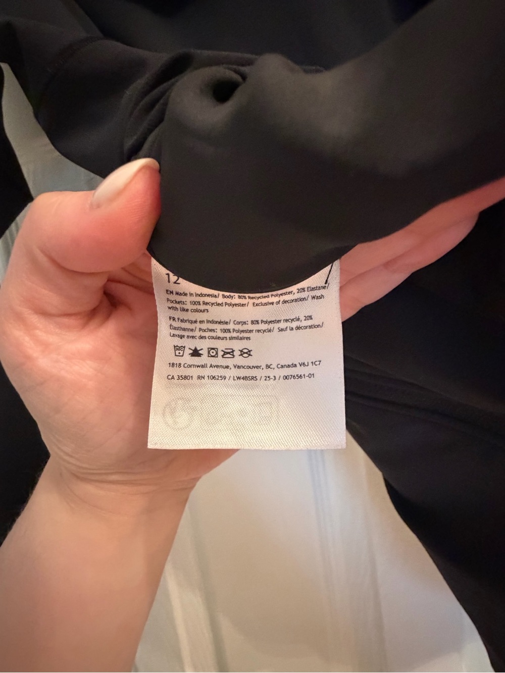 lululemon athletica Black Hooded Zip-Up Utility Jacket - Picture 5 of 5